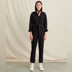 Alex Mill Expedition Twill Jumpsuit XS Vintage Black - MINT CONDITION